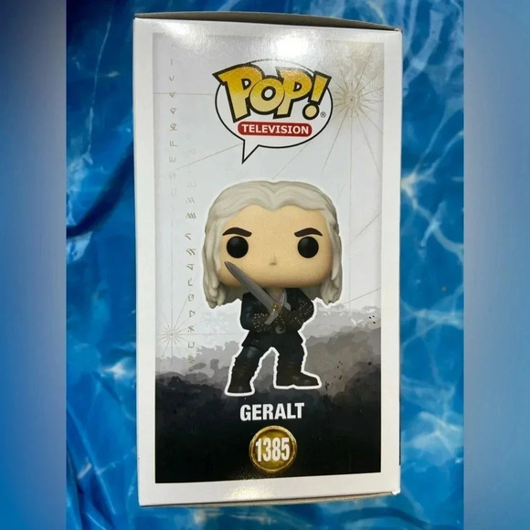The Witcher - Geralt (The Last Henry Cavill Geralt Pop😢)- #1385 Funko Pop! BNIB - Picture 4 of 6